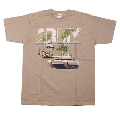 Triko béžové DESIGN ARMY 2