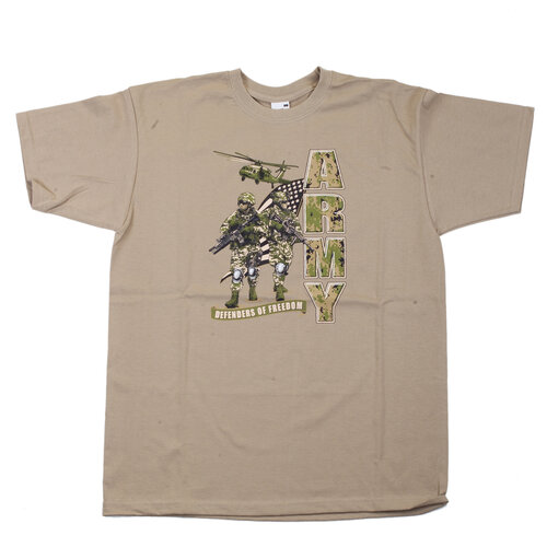 Triko béžové DESIGN ARMY 3