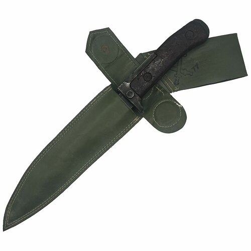 Bajonet vz.58 použitý s protichemickým pouzdrem