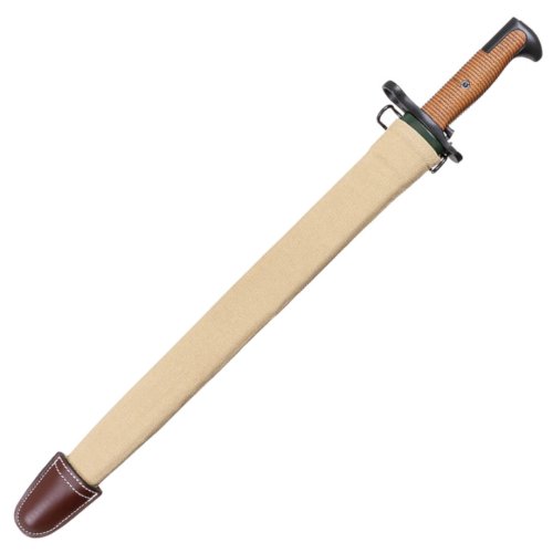 Bajonet US M1905 s dřevěnou pochvou - replika