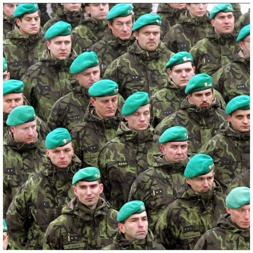 Baret ČESKÁ ARMÁDA světle-zelený