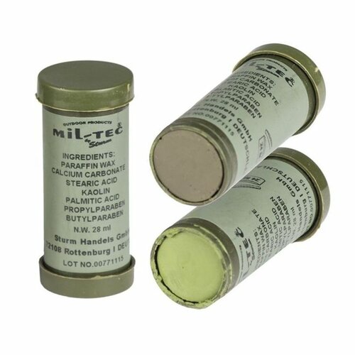 Kamuflážní barvy tuba  ZELENÁ + OKROVÁ