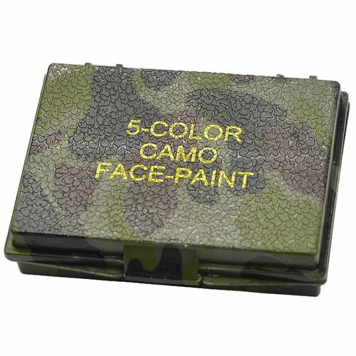 Kamuflážní barvy v krabičce  5barev