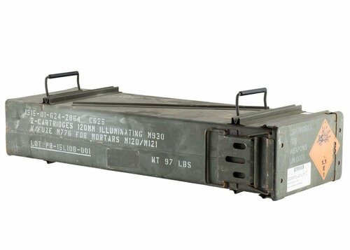 Muniční bedna CAL.50 BIG-LONG zánovní 