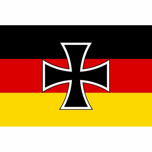 Vlajka Deutschland železný kříž