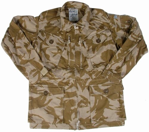 Blůza maskáčová pouštní  Anglie