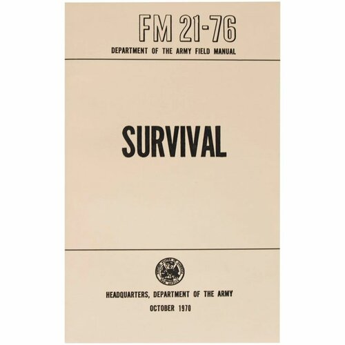 Bojový manuál přežití FM 21-76 US ARMY