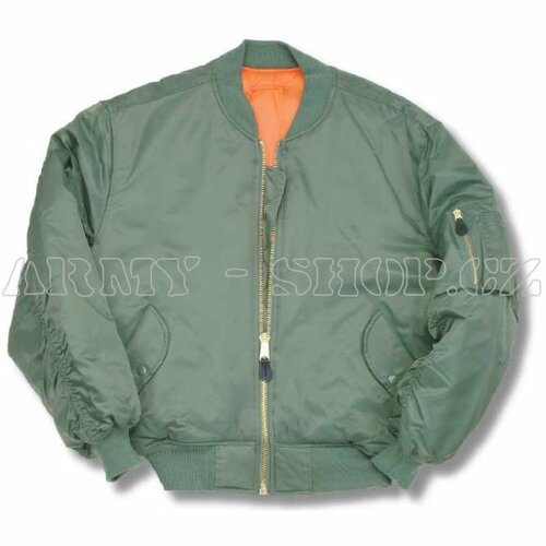 Bomber MA-1 zelený - dětský