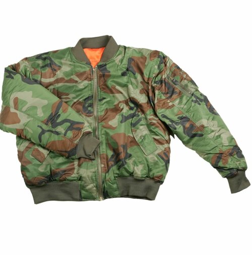 Bomber maskáčový zelený