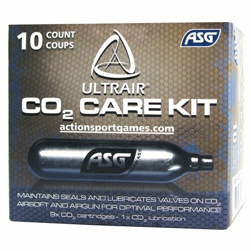 Bombička ASG CO2 CARE KIT 9+1 ks