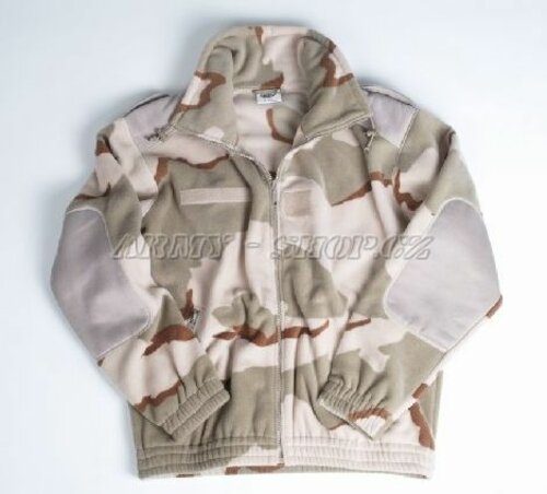 Mikina ARMY fleece - Desert3 - vyprodej