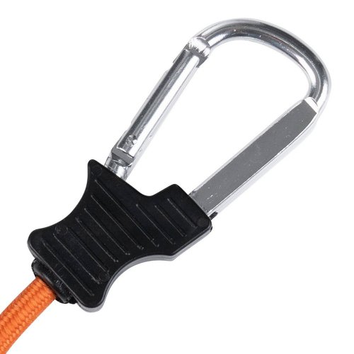 Bungee šňůry s karabinou 36inch/90cm 2ks ORANŽOVÉ