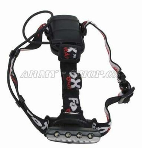 Čelová svítilna FOX - 4LED