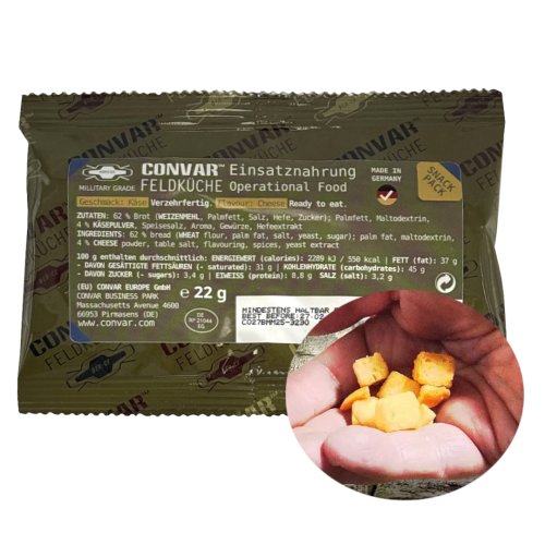 Chlebové kostky SnackPack CONVAR sýrové 22g