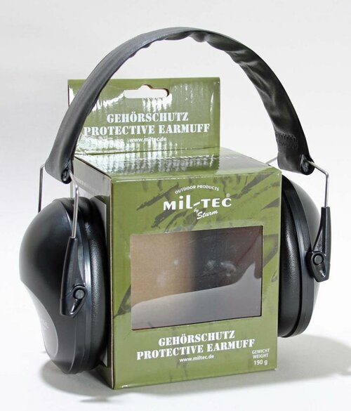 Chránič sluchu MT černý