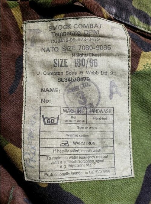 Blůza maskáčová Anglie - KAZOVÁ