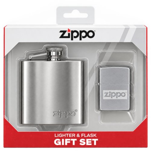 Dárkový set ZIPPO zapalovač + placatka