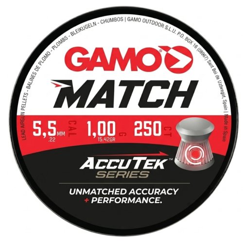 Diabolo Gamo AccuTek Match 250ks cal.5,5mm