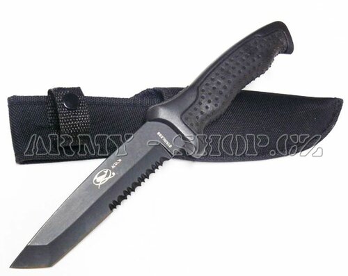 Dýka HUNTING spyderco tanto černá