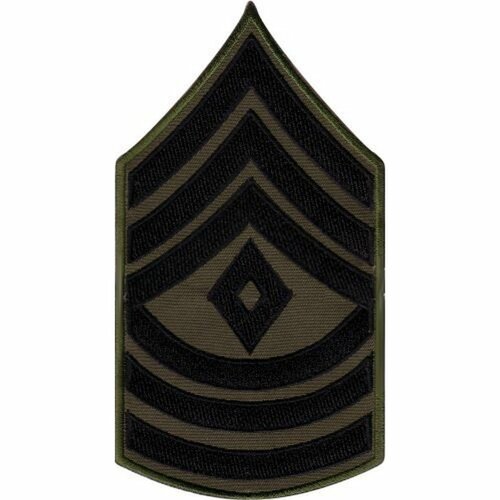 Nášivka hodnost US  nejvyšší seržant bojová