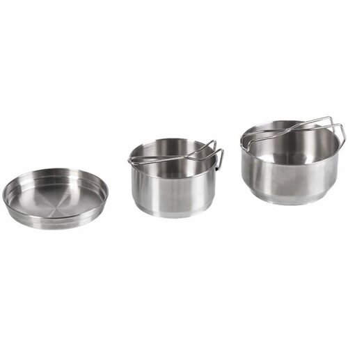 Nádobí stainless steel 3-díly Mil-Tec