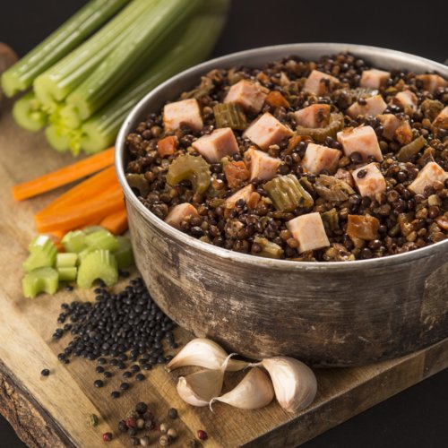 Farmářská šunka s čočkovým ragú 400g ADVENTURE MENU