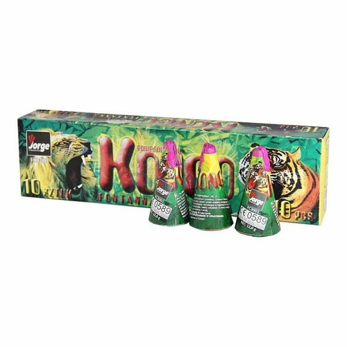 Fontánky KONGO sada 10ks