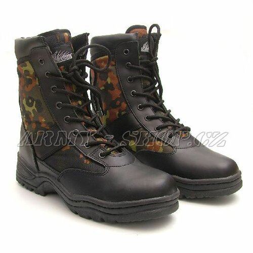 Maskáčové BOTY BW PUNKTARN