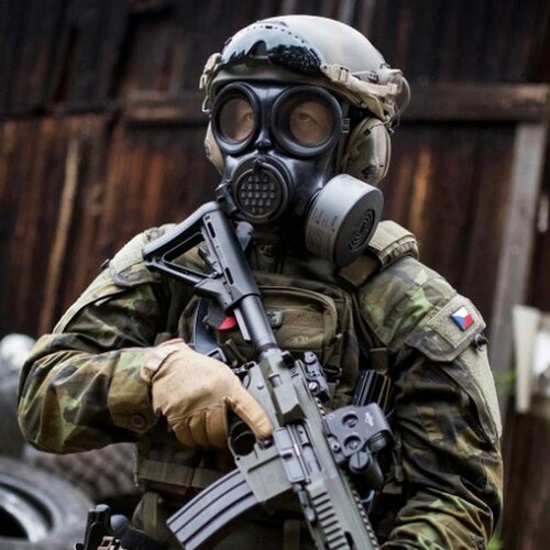 Ochranná maska OM-90 NATO kompletní set