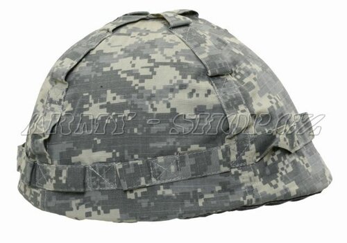 Přilba MFH plastová + potah ACU