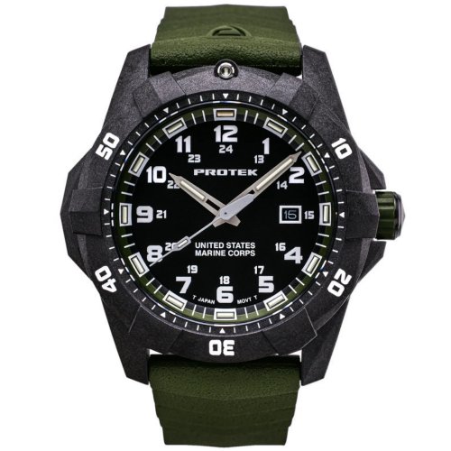 Hodinky USMC DIVE 1015 300m PROTEK zelené