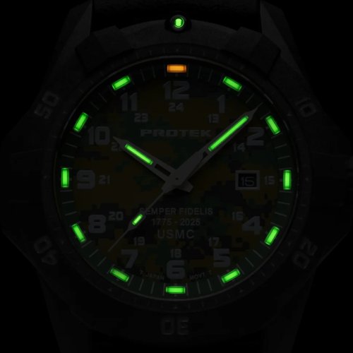 Hodinky USMC DIVE 250th 300m CAMO