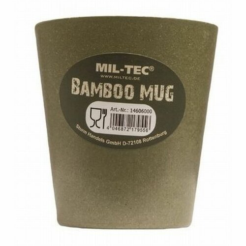 Pohárek BAMBOO 350ml khaki 