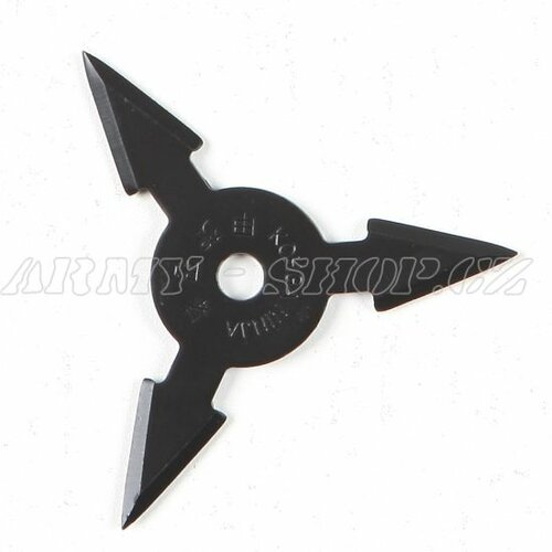 Hvězdice NINJA černá - 3 cípy