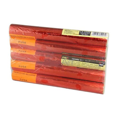 Fotbalová pochodeň ČERVENÁ 5ks