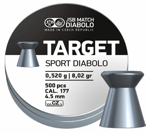 Diabolo JSB Target Sport 500ks cal.4,5mm