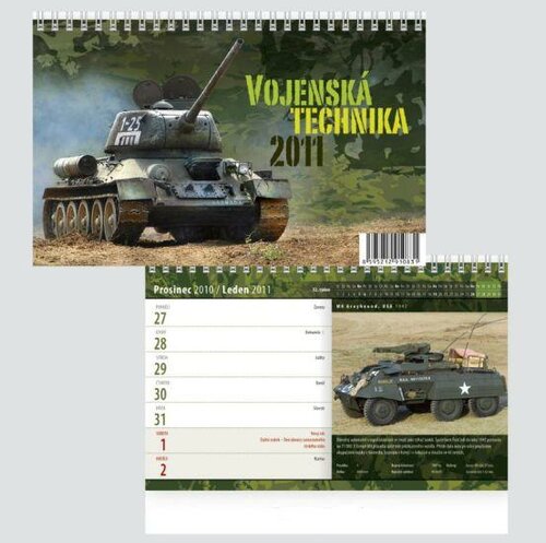  Kalendář 2011 - Vojenská technika