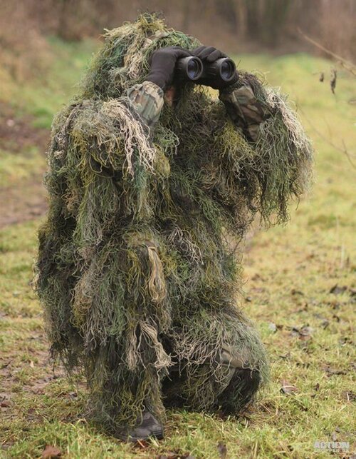 Kamuflážní převlečník Ghillie Suit Barevný