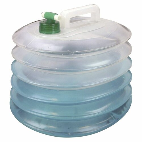 Kanystr na vodu kulatý skládací 15 litrů