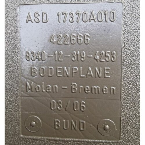 Karimatka skládací orig. Bundeswehr