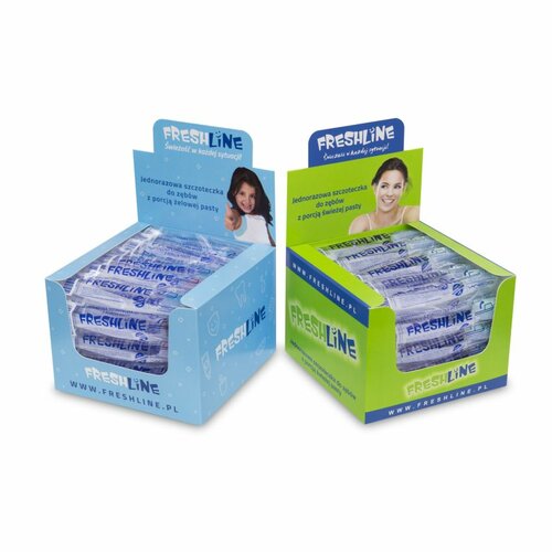 Jednorázový zubní kartáček FRESHLINE
