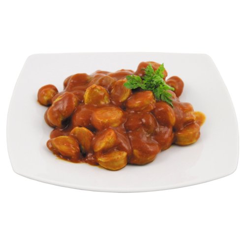 Klobása s kari omáčkou Currywurst - konzerva 400g