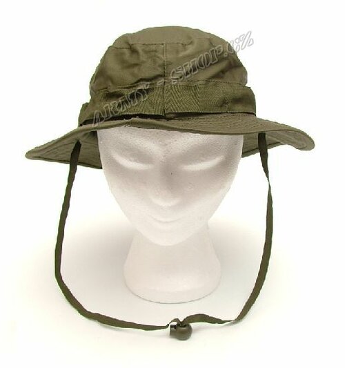 Dětský olivový klobouk