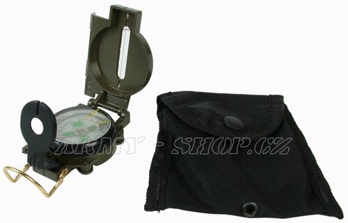 Kompas MILITARY s obalem ČERNÝM