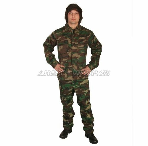 Komplet maskáčový - woodland JEEP