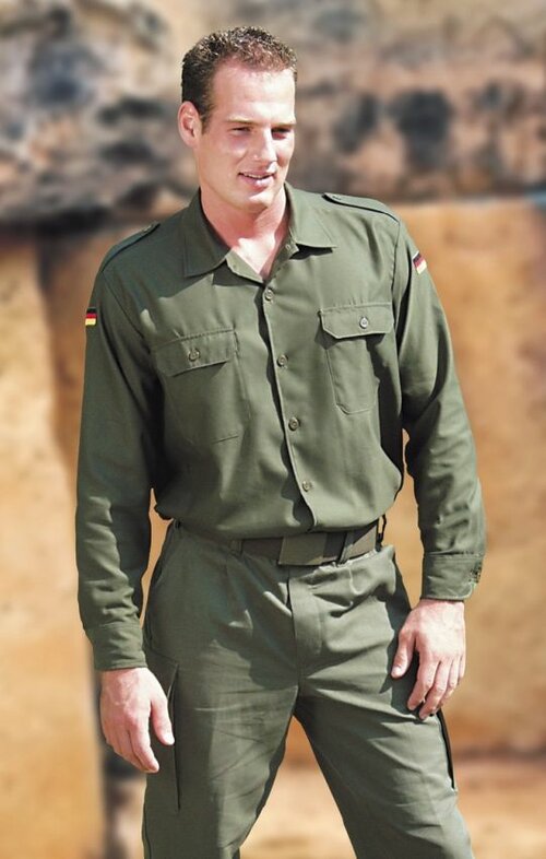 Košile Bundeswehr OLIV použitá