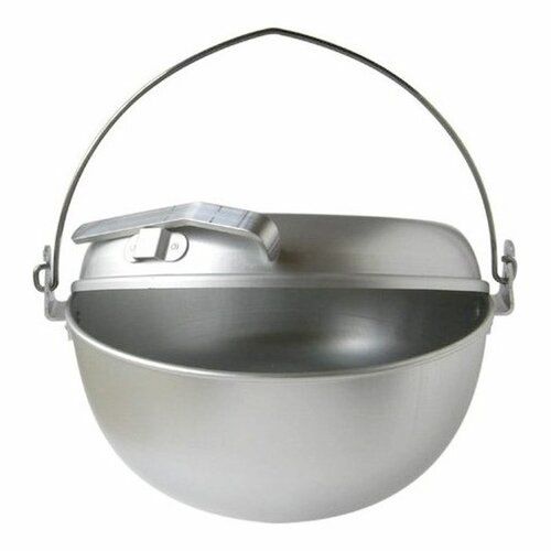 Kotlík hliníkový eloxovaný s pánví 5L 