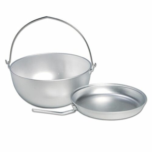 Kotlík hliníkový eloxovaný s pánví 5L 