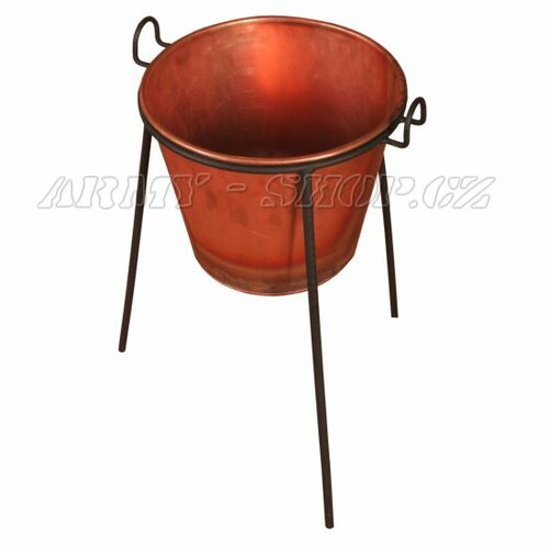 Kotlík měděný chalupářský  - 13L