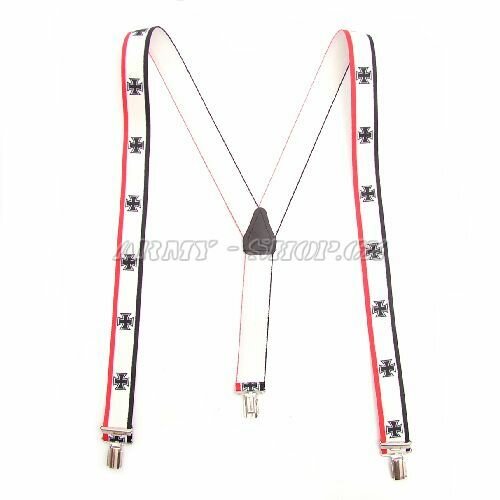 Kšandy - s potiskem -  Kříž barevné  - tenké